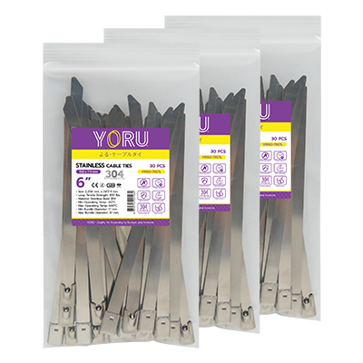 เคเบิ้ลไทร์ YORU รุ่น YR150-79STL สแตนเลส 3 แพ็ค