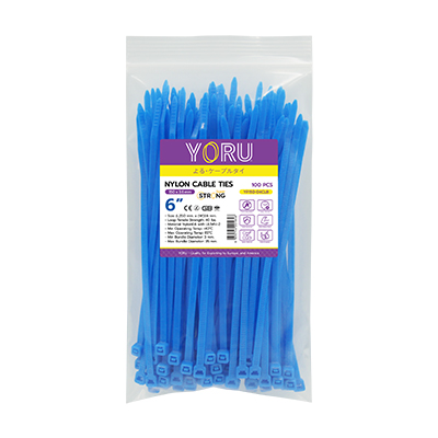 เคเบิ้ลไทร์ YORU รุ่น YR150-04CLB สีน้ำเงิน 1 แพ็ค