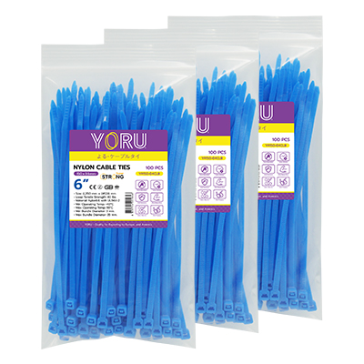 เคเบิ้ลไทร์ YORU รุ่น YR150-04CLB สีน้ำเงิน 3 แพ็ค