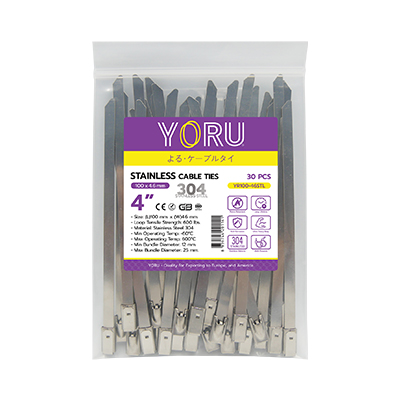 เคเบิ้ลไทร์ YORU รุ่น YR100-46STL สแตนเลส 1 แพ็ค